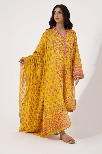 Zellbury Shirt Shalwar Dupatta 0199 Online Shopping